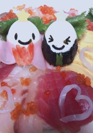ひなまつり お寿司ケーキ-レシピのメイン写真