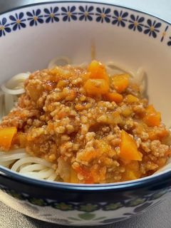 圧力鍋で子供に優しいミートソースパスタ-レシピのメイン写真