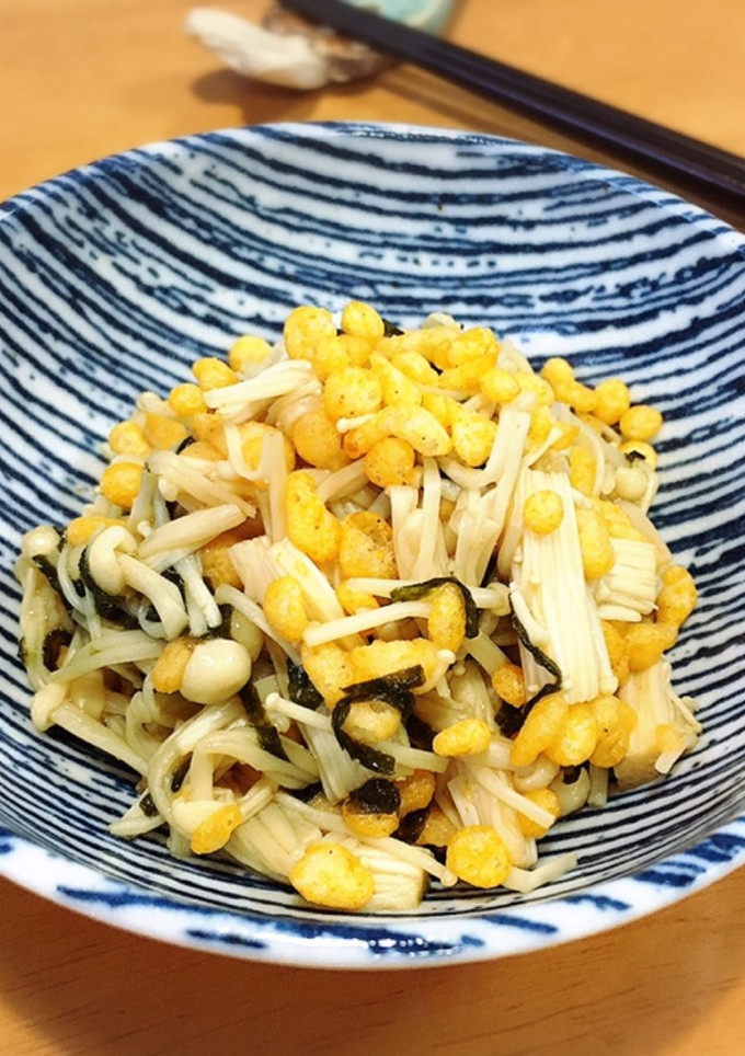 えのきと天かすと海苔のコク旨和え-レシピのメイン写真