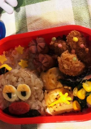 ミスターポテトヘッド　お弁当-レシピのメイン写真