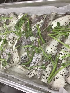 鯛のバジルワイン蒸し-レシピのメイン写真