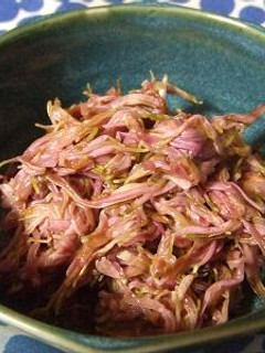 食用菊 かきのもとの辛し和え-レシピのメイン写真