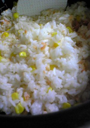 鮭とコーンの炊き込みご飯-レシピのメイン写真