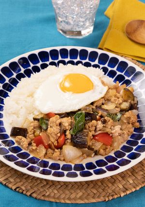 野菜たっぷり！ガパオライス-レシピのメイン写真