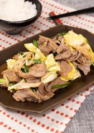 スピードおかず！牛肉とニラのスタミナ炒め-レシピのメイン写真