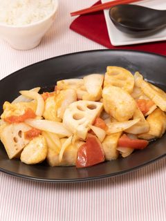 サッパリ!鶏肉と彩り野菜の甘酢炒め-レシピのメイン写真