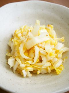 シンプル!白菜の酢の物♪甘くて美味♪-レシピのメイン写真