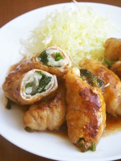 白菜・ほうれん草の肉巻き照り焼き♪-レシピのメイン写真