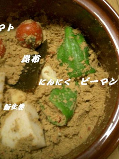 美味しい♪ プチトマト♥ピーマンの糠漬け-レシピのメイン写真
