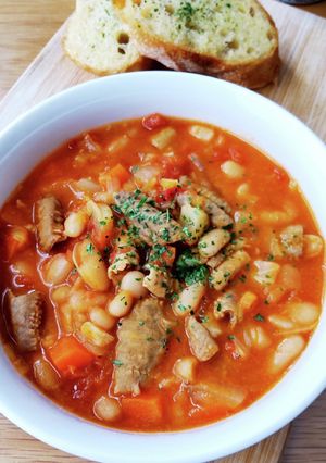 簡単イタリア風モツ煮込み＊サイゼリヤ再現-レシピのメイン写真