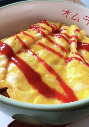のせるだけ！簡単オムライス！-レシピのメイン写真