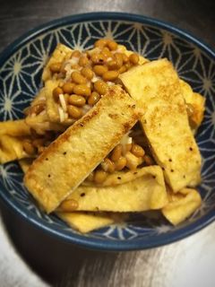 納豆と油揚のカリカリ和え(*≧∀≦*)-レシピのメイン写真