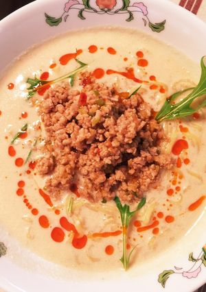 こくまろ 濃厚豆乳担々麺-レシピのメイン写真