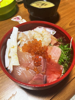 我が家の鮪海鮮丼-レシピのメイン写真