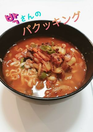 簡単本格！朴さんの 韓国 チャンポン-レシピのメイン写真