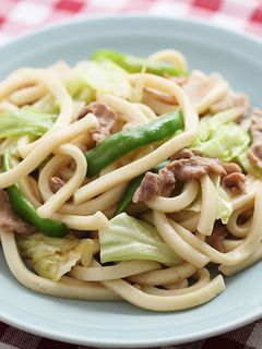 香味焼きうどん-レシピのメイン写真