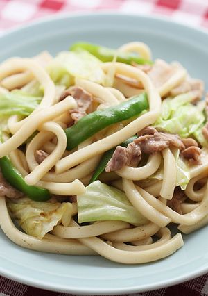 香味焼きうどん-レシピのメイン写真