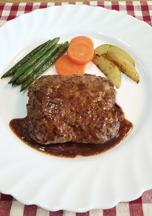 簡単☆ザ・ハンバーグステーキ-レシピのメイン写真