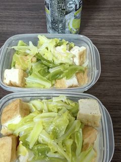 厚揚げとキャベツの煮物-レシピのメイン写真