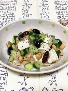 豆腐とお豆のサラダ-レシピのメイン写真