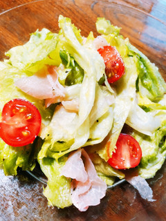 もりもり食べれる生ハムサラダ-レシピのメイン写真