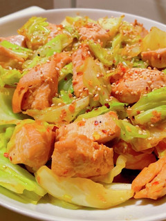 節約鶏肉キャベツ柚子胡椒焼き-レシピのメイン写真
