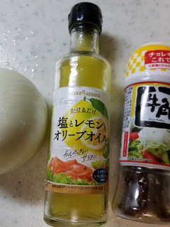 簡単おつまみ!玉ねぎのドレッシング和え-レシピのメイン写真