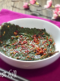 簡単韓国料理・エゴマの葉キムチ-レシピのメイン写真