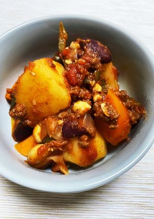 野菜たっぷりのチリビーンズ風トマト煮-レシピのメイン写真