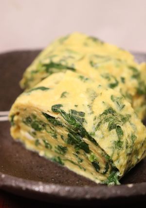 ふわっと美味♪大根葉入りだし巻卵-レシピのメイン写真