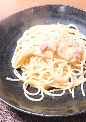 旦那直伝！簡単カルボナーラ-レシピのメイン写真