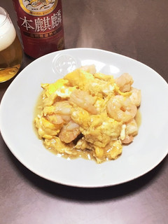 高級中華風で絶品!エビと玉子炒め-レシピのメイン写真