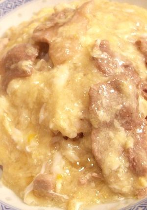 最高に旨い！Ｂ級グルメ！？豚肉玉子ライス-レシピのメイン写真