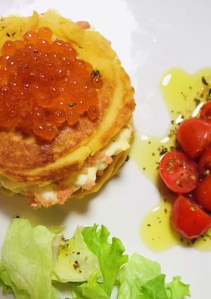 ヤンソンさんの誘惑風ポテトパンケーキ☆-レシピのメイン写真