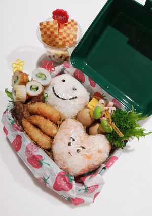 遠足弁当　BT21おにぎり-レシピのメイン写真