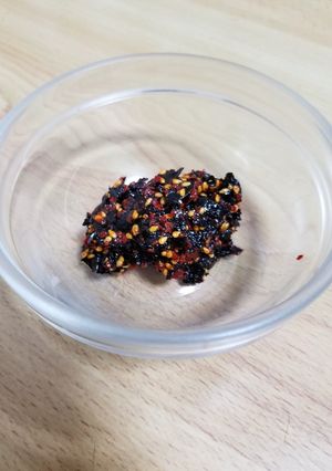 韓国海苔のあえ物-レシピのメイン写真