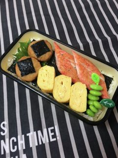 男子高校生弁当3/5のり弁-レシピのメイン写真