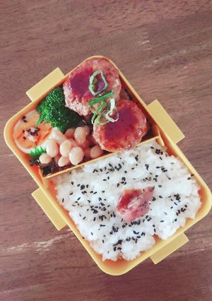 照り照りの鶏つくね和風弁当♪-レシピのメイン写真