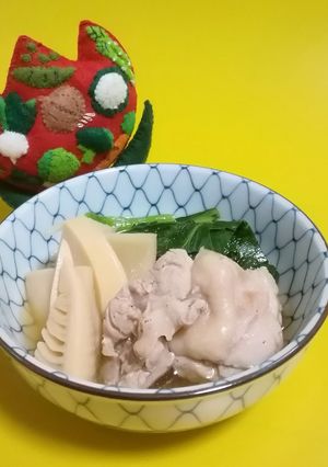 たけのこと菜の花の炊き合わせ-レシピのメイン写真