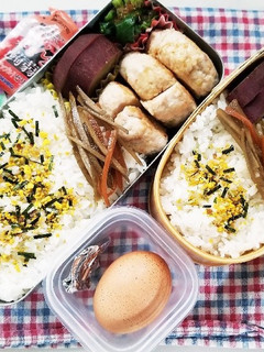 つくねバーグ弁当(3.5)-レシピのメイン写真