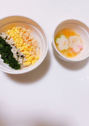 離乳食中期　そぼろ丼-レシピのメイン写真