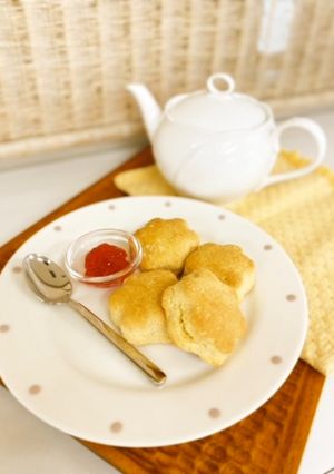 ヨーグルトホエイのプレーンスコーン-レシピのメイン写真