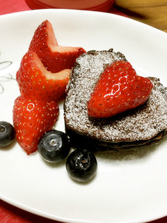 卵HM不使用!ながいもでチョコパンケーキ-レシピのメイン写真