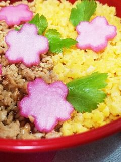 うなぎの蒲焼きのたれで速攻簡単!鶏そぼろ-レシピのメイン写真