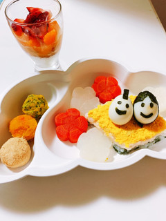 ひな祭り 離乳食中期-レシピのメイン写真