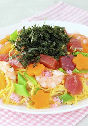 華やか ちらし寿司（きざミックス）-レシピのメイン写真