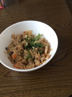 フライパンde炊き込みご飯-レシピのメイン写真