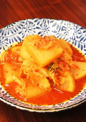 ☺簡単もう一品♪ご飯が進む大根のキムチ煮-レシピのメイン写真