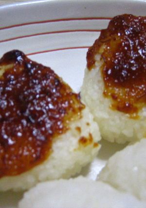 味噌マヨ焼きおにぎり-レシピのメイン写真