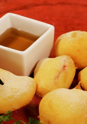 ホットケーキミックスで作るフルーツベニエ-レシピのメイン写真